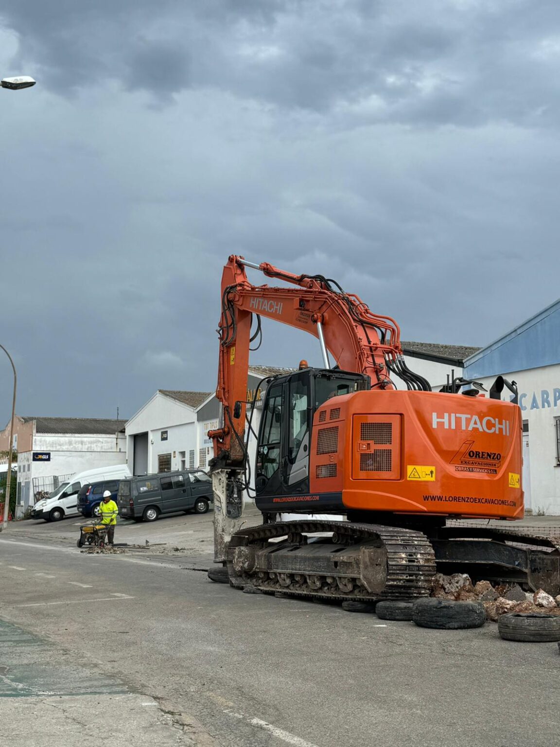 Transporte de áridos y materiales de construcción en Menorca