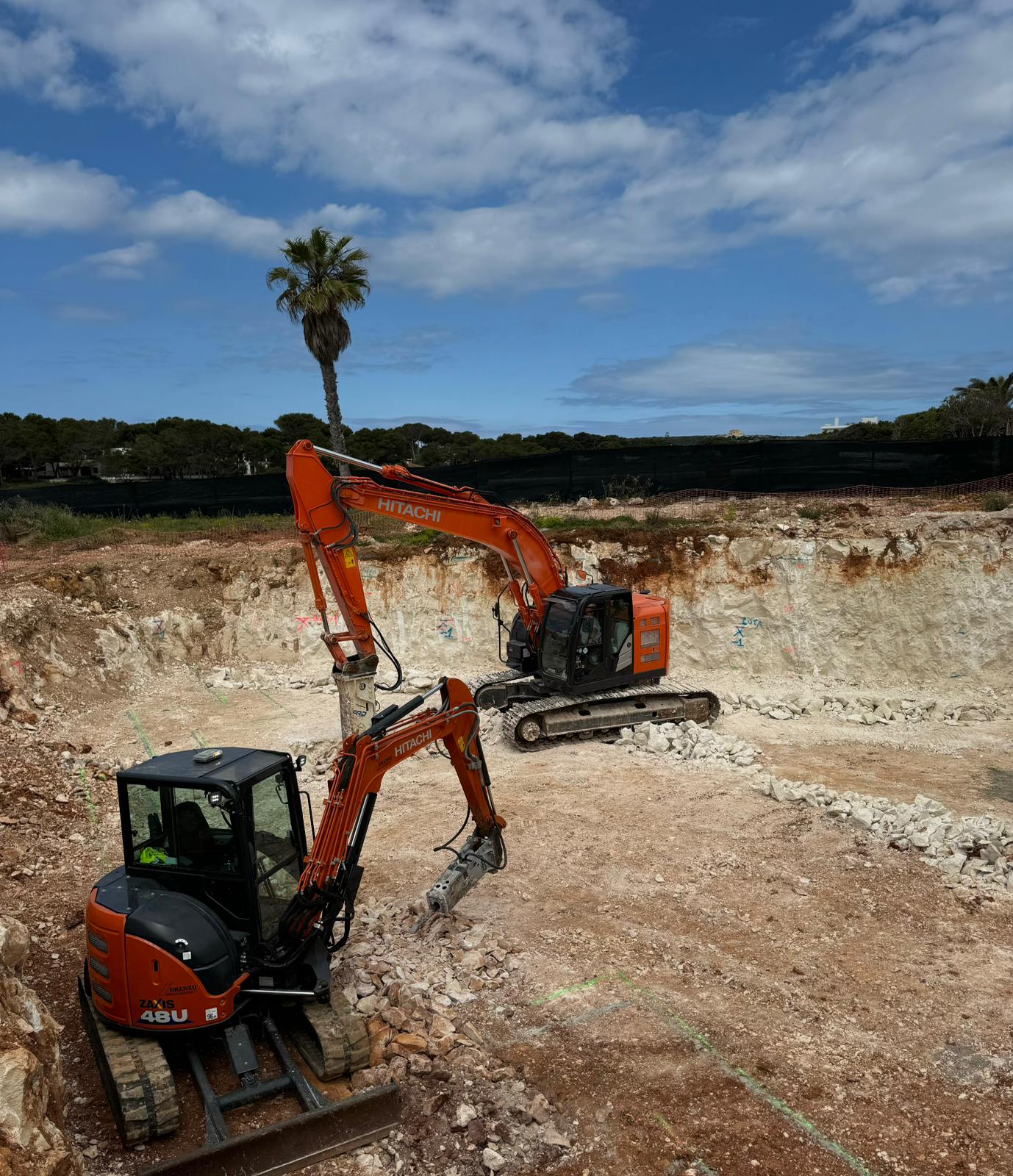 Movimiento de tierras y nivelación de terrenos en Menorca