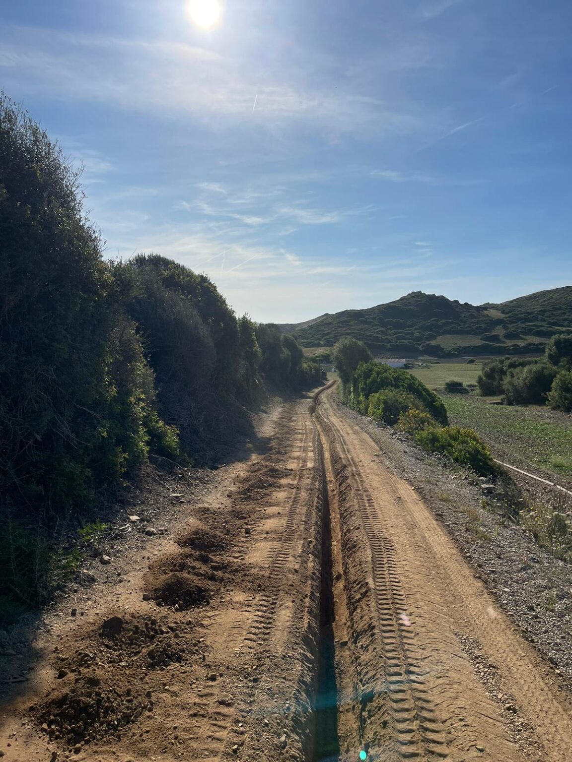 Construcción de parques y mobiliario urbano en Menorca